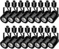 10W H Type LED Track Lighting Heads, 16-Pack