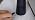 Black Set of 2 Cordless Table Lamps, Rechargeable
