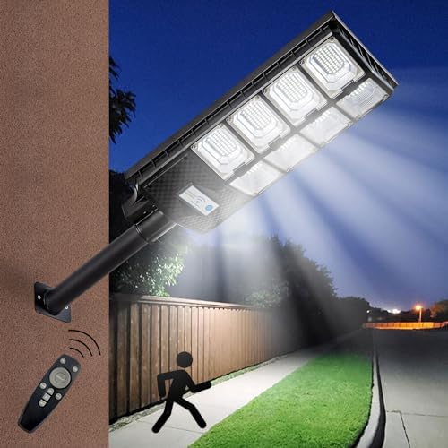 Waterproof Solar Lights, Motion Sensor, Dusk to Dawn