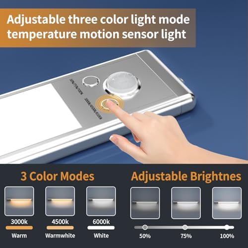 Soul Link 6-Pack 9.5" Motion Sensor Under Cabinet Lights