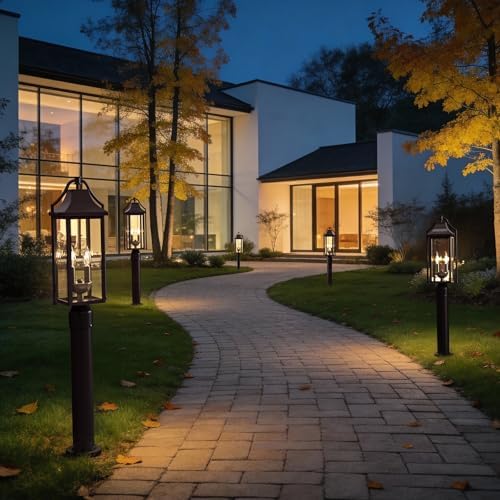 23-Inch Bronze Outdoor Post Light