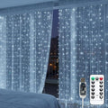 Curtain Lights for Bedroom, 300 LED 9.8ft x 9.8ft