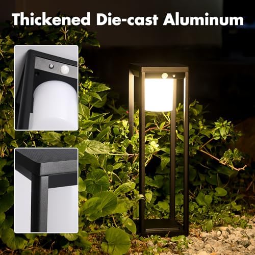 Waterproof Solar Motion Sensor Pathway Lights
