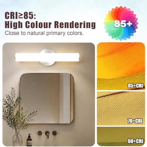 OOWOLF LED Bathroom Vanity Light