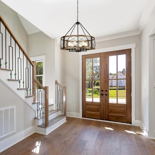 6-Light 22.5'' Farmhouse Chandelier