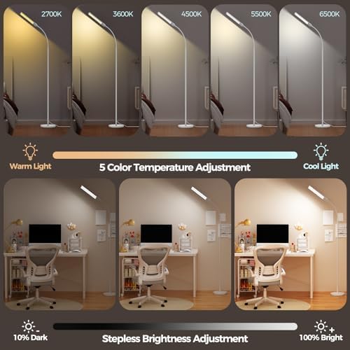 LED Reading Floor Lamp for Living Room