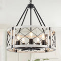 19.8 Inch 5-Light Rustic Farmhouse Chandelier