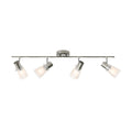 4-Light Brushed Nickel Track Lighting Kit — ETL Listed - Field & Lumen Lighting