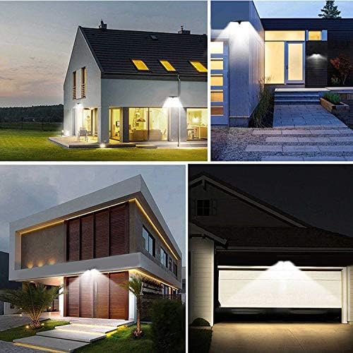 Solar Motion Sensor Wall Lights, 30 LED, Waterproof