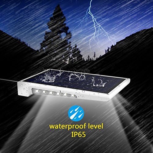 CREATIVE DESIGN 46 LED Solar Wall Light