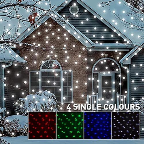 PEIDUO Multicolor Christmas Projector Lights Outdoor