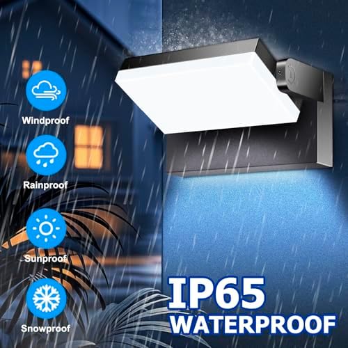 60W LED Outdoor Flood Light, 360° Rotatable, 5000K