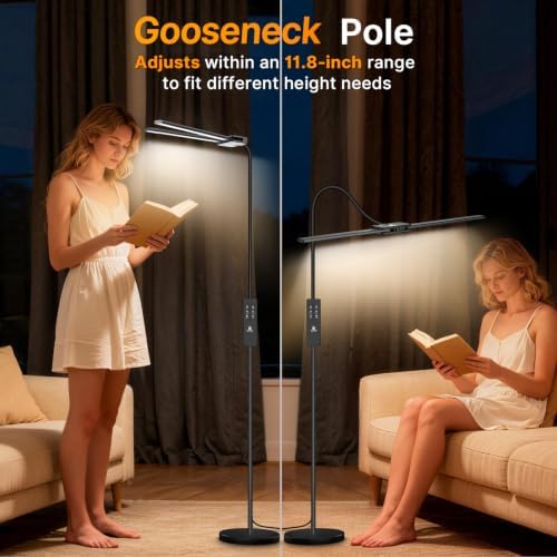 Syrinx 18W 2000LM LED Floor Lamp