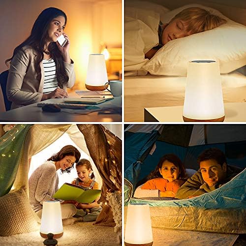 Portable Rechargeable Table Lamp, 13 Colors RGB