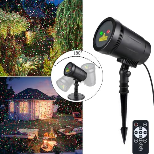 Christmas Laser Projector Lights with Remote