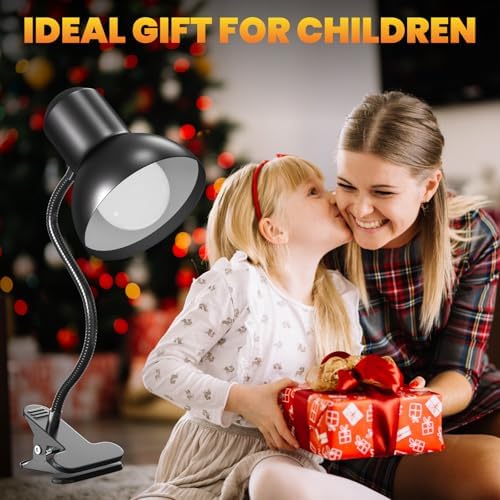 Rechargeable RGB Clip-On Reading Lamp with Clamp
