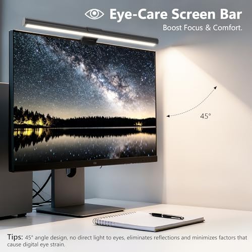 Monitor Light Bar, Eye-Care USB Reading Mnitor lamp, 11.8'' LED