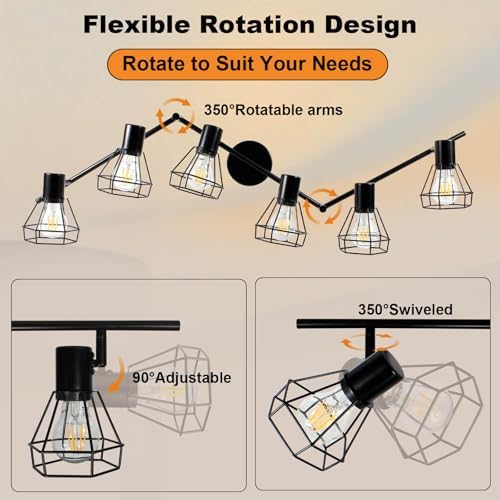 HiBay 6-Light Track Lighting Fixture