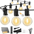 Brightown 108-Foot Solar String Lights — 52 LEDs - Field & Lumen Lighting
