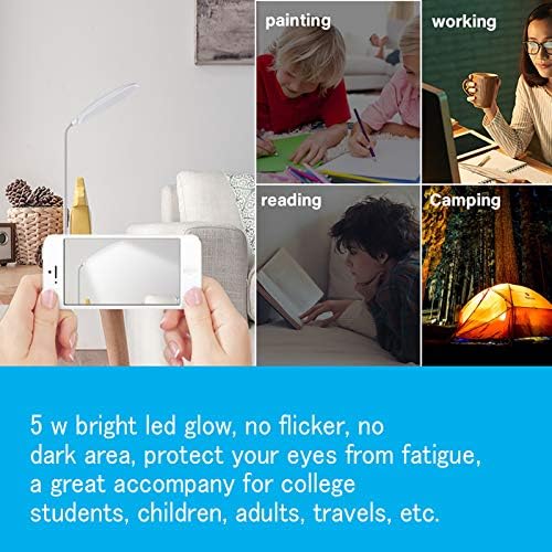 DEEPLITE Rechargeable LED Desk Lamp, Cordless