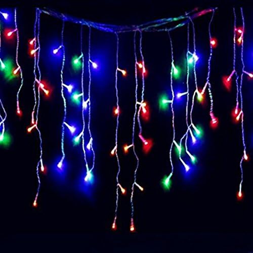 Lainin Linkable Curtain Lights 13Ft 96 LED