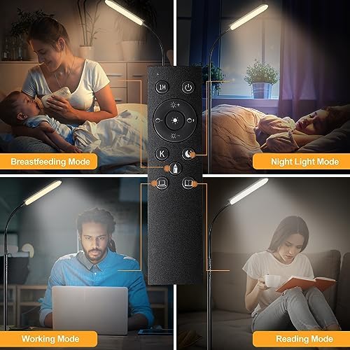 marctronic 18W LED Floor Lamp with Remote