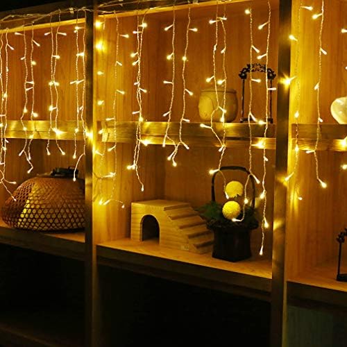 GTSYDING 96 LED Icicle Lights, 13FT