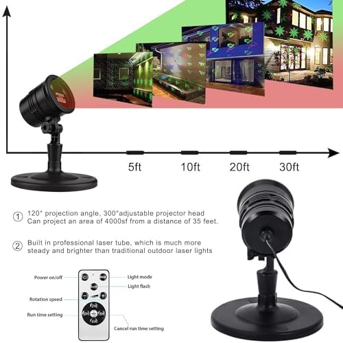 Christmas Laser Lights Outdoor Decoration Projector Light