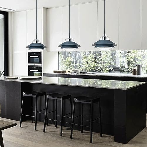 Modern Industrial Glass Ceiling Light, Natural