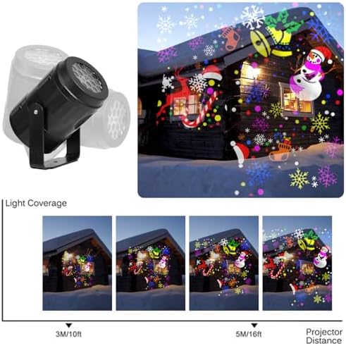 Christmas Projector Lights, Outdoor/Indoor