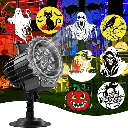 Christmas Halloween Projector Lights, Indoor Outdoor Decor
