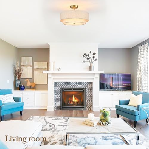 Semi Flush Mount Ceiling Light Fixture