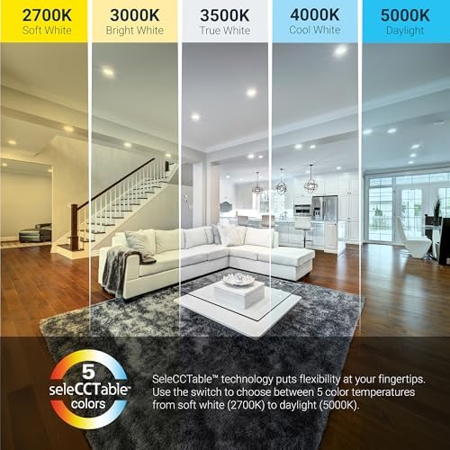 HALO LT 6 Inch 5CCT Canless LED Recessed Light