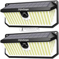 466 LEDs Solar Outdoor Motion Sensor Lights, 2-Pack