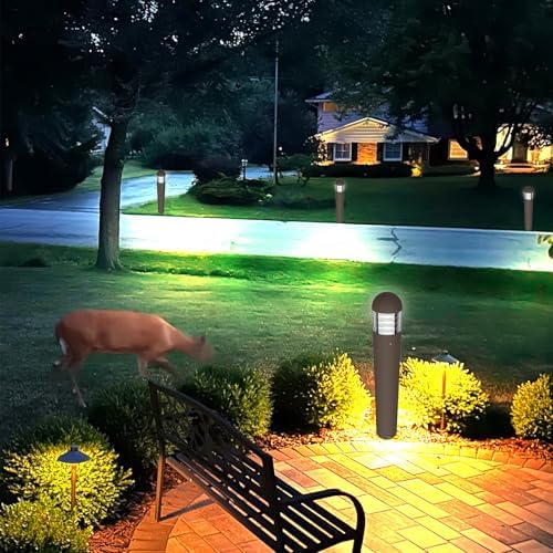 Commercial LED Bollard Path Light, 42-Inch, 120-277V