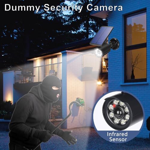 Solar Motion Lights Outdoor 2000LM Security Flood Lights IP67