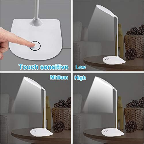 DEEPLITE Rechargeable LED Desk Lamp, Cordless