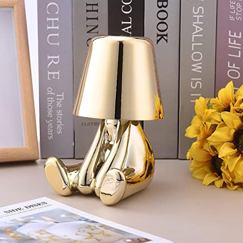 Bedside Touch Control Table Lamp, Gold