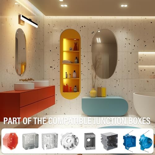 ZAGO 24 Inch Chrome LED Vanity Light
