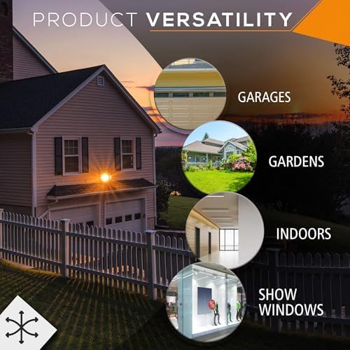 Ciata 15" 2-Head Outdoor Security Flood Light
