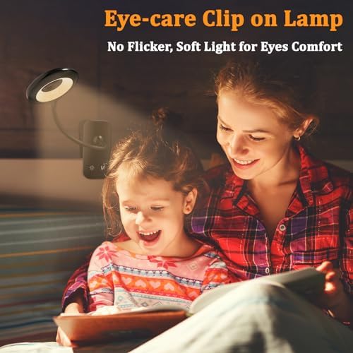 Rechargeable LED Clip Reading Light