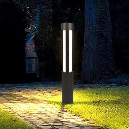 32-Inch Black Stainless Steel LED Path Light