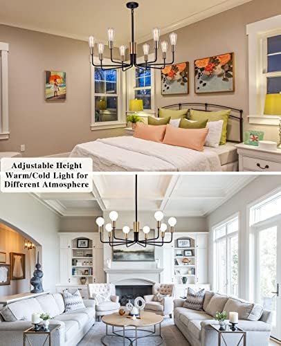 Farmhouse 8-Light Dining Room Chandelier