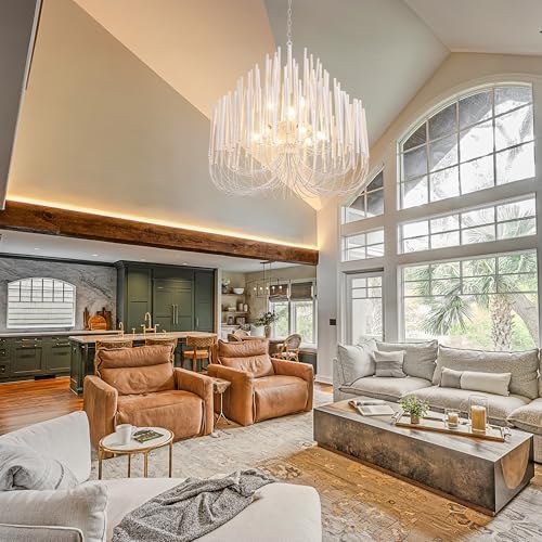 TOCHIC 36" Modern Farmhouse Chandelier