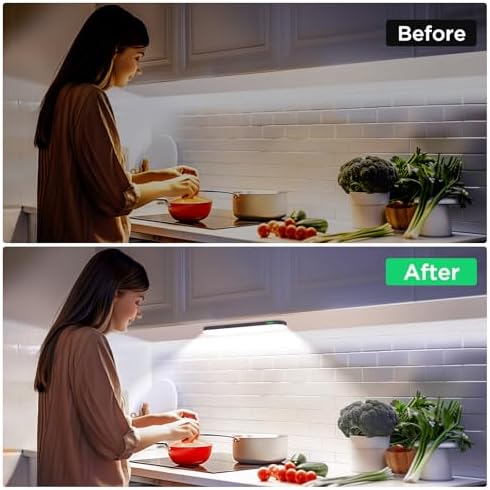 deerdance Under Cabinet Lighting, Motion Sensor, 6-Pack
