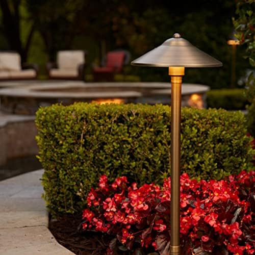 VOLT Max Spread 12V Brass Path Light