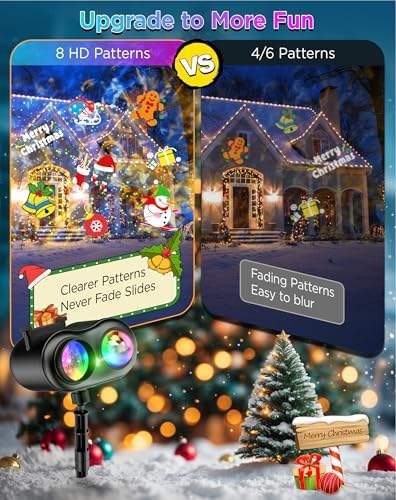 Halloween Projector, Firefly & Ocean Wave Lights, 20 Slides