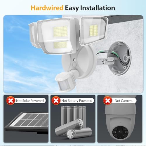 Onforu 90W Motion Sensor Outdoor LED Flood Light