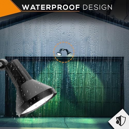 Ciata 15" 2-Head Outdoor Security Flood Light
