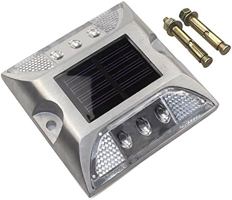 Aluminum Solar Deck Lights, 6 LED
